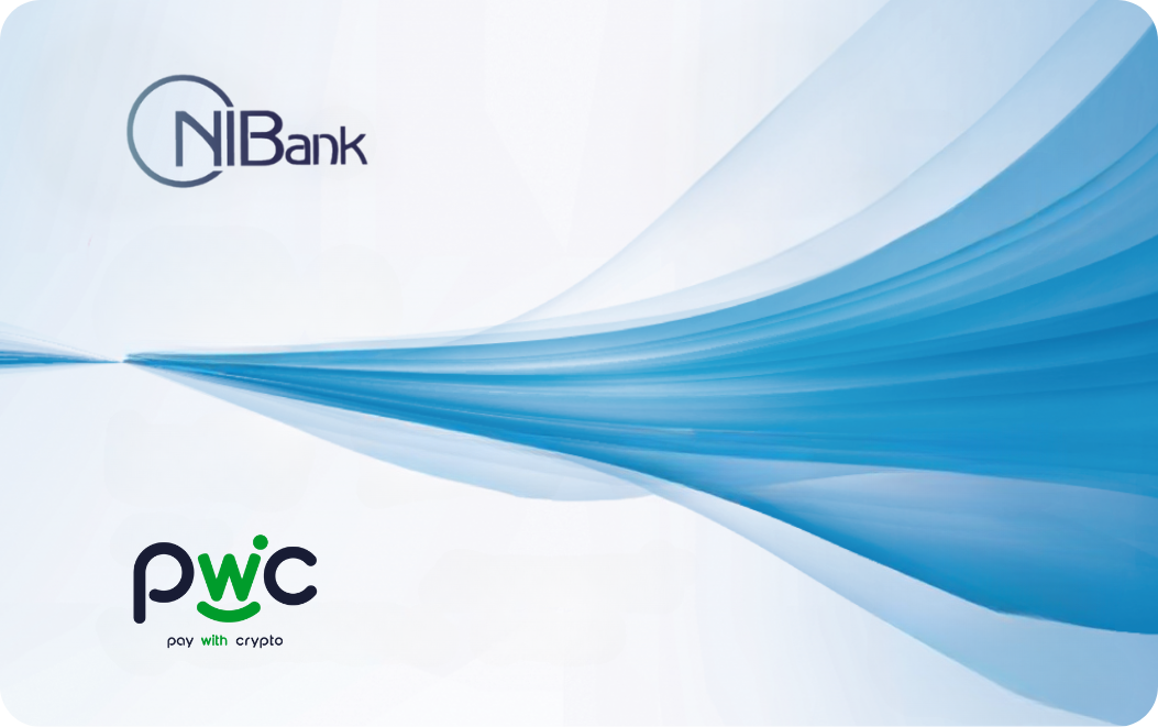 A image of the PWC's debit card in a green background
